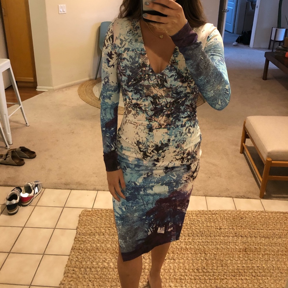 Tululah Graphic Print Dress